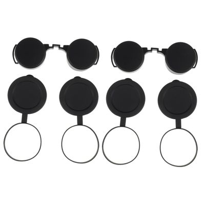CIYODO 6pcs Rubber Objective Lens Cap for Telescope Protective Eyepiece Cover Easy to Install Scratch Splash Resistant Essential Telescope Accessory for Enhanced Lens Safety