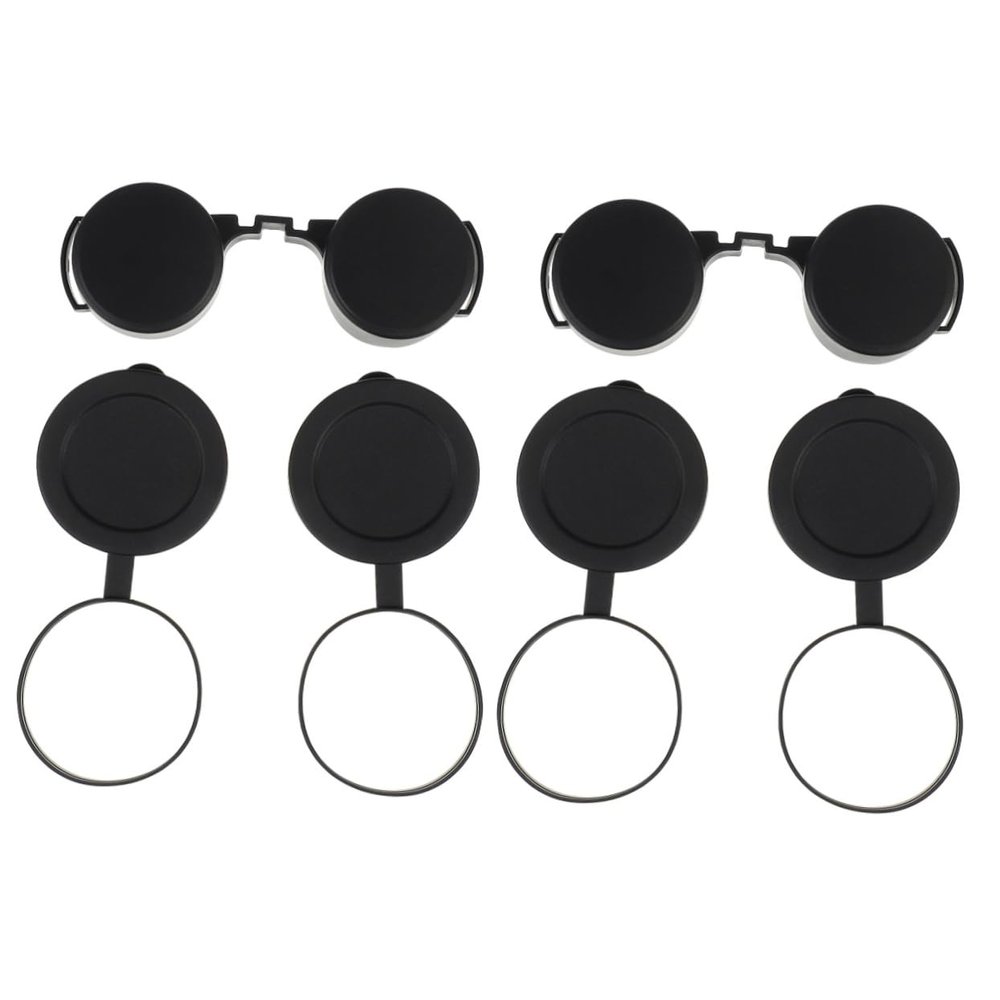 CIYODO 6pcs Rubber Objective Lens Cap for Telescope Protective Eyepiece Cover Easy to Install Scratch Splash Resistant Essential Telescope Accessory for Enhanced Lens Safety