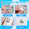 100 Pcs Cute Water Bottle Stickers for Kids, Cartoon Mixed Animals Laptop Decals, Waterproof Vinyl Skateboard Phone Case Scrapbook Stationery Box Decorative Sticker view 3
