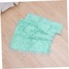 BESTonZON Boy Girl Photography Blanket Soft Faux Fur Quilt for Newborns Pale Green Photography Mat for Photoshoots Easy to Clean view 2