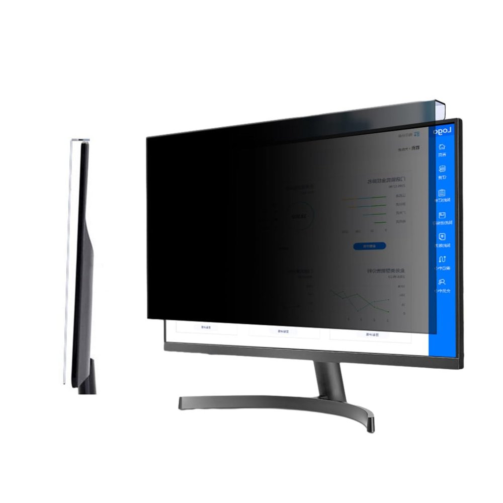 CUIYMXSC 20-32 Inch Privacy Screen, Widescreen Computer Monitor Screen Protector Eye Protection Filter Film, Computer Screen Privacy Shield (21.5in 491 * 288mm)