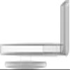 ZahoTse for Amazon Echo Spot (2024 Gen) Holder Wall Mount Amazon Echo Spot (2024 Gen) Stand Mount Accessories, Amazon Echo Spot (2024 Gen) Speaker Accessory Rack (1 Pack, Transparent) A336 view 3