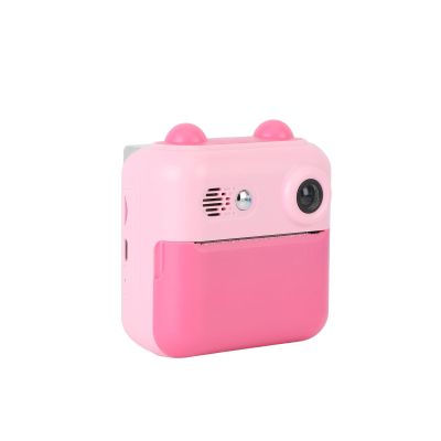Camera Instant Print, Instant Camera 2.4 Inch Screen High Definition Recording Instant Camera for Girls & Boys Christmas Birthday Gifts (Pink)