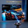 GooDee Smart 4K Projector with 5G WIFI and Bluetooth, Built-in Apps, Dolby Audio, 800ANSI Outdoor Projector, 400" Zoom Home Theater Projector Compatible with TV Stick,iOS,Android view 4