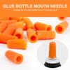 20pcs Eyelash Glue Bottle Needle Caps Plastic Tips for Lash Bottles view 4