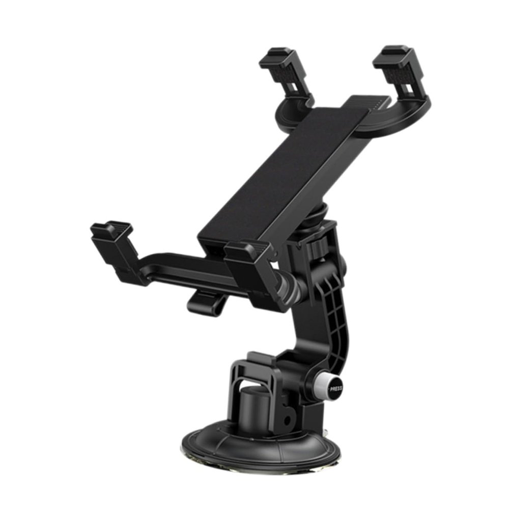 FELTECHELECTR Car Tablet Pc Bracket Rotating Stand for and Tablets Suction Cup Car Navigation Holder Lightweight and Portable Design Easy Installation for Daily Use