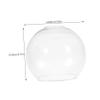 Levemolo Stylish Glass Lampshade Modern Minimalist Design Easy to Install for Bedside Table and Floor Lamps Reusable Lighting Cover Decor view 2
