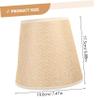 Levemolo Metal Fabric Lampshade Lamp Shades for Desk Lamp Ambient Lighting Home Bar Restaurant Hotel view 2