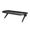 KONTONTY Monitor Shelf No Drill Tv Storage Bracket for Flat Screen Displays and Accessories Non- Easy Installation Material view 1