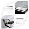 KONTONTY Monitor Shelf No Drill Tv Storage Bracket for Flat Screen Displays and Accessories Non- Easy Installation Material view 3
