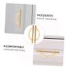 IWOWHERO 2pcs Modern Dresser Pulls Zinc Alloy Handles Creative Shape Pull Handles for Furniture view 4