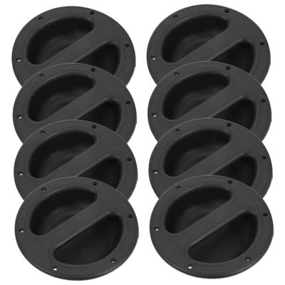 CAXUSD 8pcs Speaker Cabinet Handles Recessed Design Loudspeaker Pulls for Stage Audio Equipment