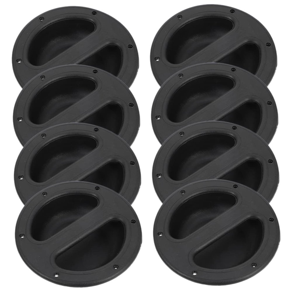 CAXUSD 8pcs Speaker Cabinet Handles Recessed Design Loudspeaker Pulls for Stage Audio Equipment