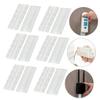 CONGARTENO 6pairs Adhesive Socket Holder Multi-Function Wall Mount Plug Fixer for Cable Management Easy Installation Smooth Surfaces Durable Material for Use view 3