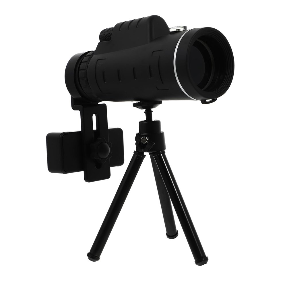 LIFKICH Handheld Monocular for Adults 40x60 Mobile Phone Camera Telescope Black