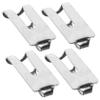 Levemolo 4pcs Record Player Movement Buckles Vinyl Record Fixed Clips Turntable Accessories Disc Adapters for Vinyl view 1