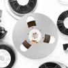 CAXUSD Empty Aluminum Alloy Tape Reel for Recorder Design Spool for Re-recording and Organizing Tapes Accessory view 2