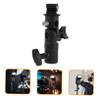 Yardenfun Durable Flash Mount Swivel Light Stand Bracket with Umbrella Holder for Photography Anodized and Construction Positioning for Softbox and Led Lights view 4