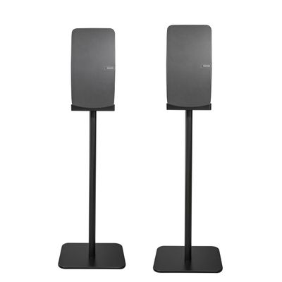 ZGOUO Speaker Bracket is Compatible with SONOS Five and Play: 5 Wireless HiFi Speakers with Aluminum Alloy Material for Hidden Power Cords Placed Horizontally or Vertically (Vertical Black Pair)