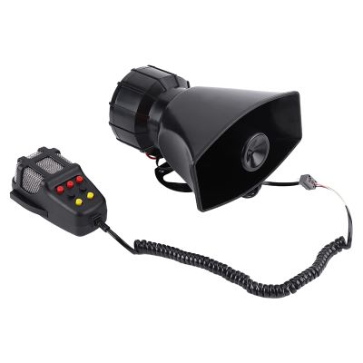 Car Loudspeaker,7 Sounds Loud Car Audio Speaker Universal Auto Loudspeaker Horn Siren