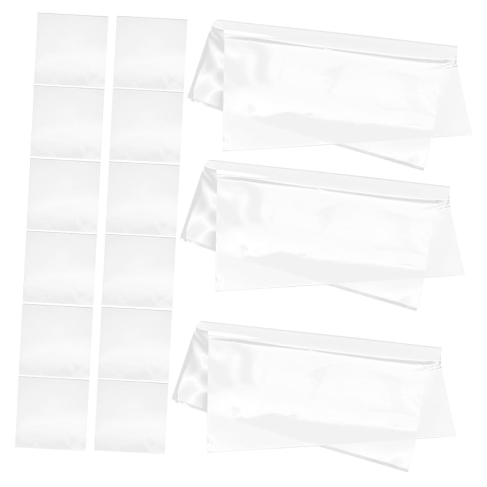 CHILDWEET 25pcs Vinyl Record Sleeves Protective Cover for Self-Adhesive Vinyl Album Sleeves