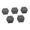 BRIGHTFUFU 5pcs Durable Webcam Covers Protective Caps for Privacy Security Compatible with Laptops Tablets Smartphones Scratch-Resistant Design Black view 1