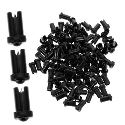 100Pcs Eyelash Glue Bottle Nozzle Pins Anti Blocking Tool