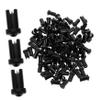 100Pcs Eyelash Glue Bottle Nozzle Pins Anti Blocking Tool view 1