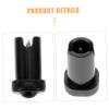 100Pcs Eyelash Glue Bottle Nozzle Pins Anti Blocking Tool view 4