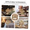 BUTIFULSIC Woven Pendant Lamp Shade Lightweight Rustic Style Ceiling Light Cover for to Install Straw Lampshade for Indoor and Outdoor Use view 3