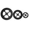 AUTSUPPL 3pcs Plastic Turntable Bearing Swivel Plate Rotatable Cd Disc Adapter Black Design for Easy Installation and Use for Home Office and Events view 1