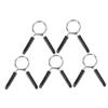 MUSISALY 5pcs Wear-Resistant Barbell Collars Weight Clips for Secure Weightlifting Gym Training and Standard Lifts Convenient Barbell Clamps for Dumbbell Use view 1