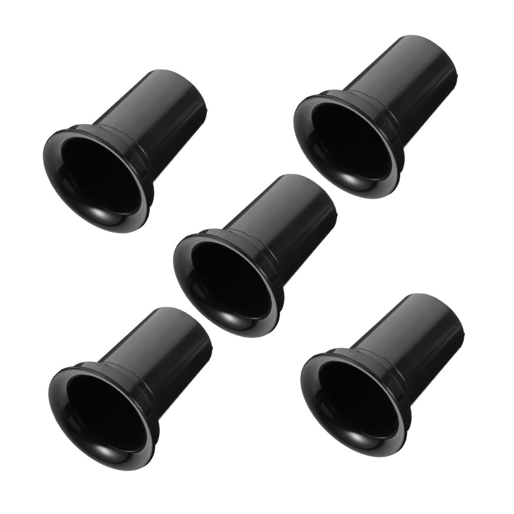 BUGUUYO 5pcs Speaker Port Tube Replacement for Enhanced Bass Durable Plastic Bass Reflex Tube for Subwoofer Systems