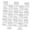 White Plastic Glue Bottle Nozzles 100Pcs for Professional Salon Use view 1