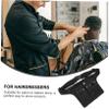 PLAFOPE Professional Barber Shears Holder Pouch Compact Lightweight Waist Bag for Hairstylists Tool Organizer for Scissors Combs and Accessories Black Random Style view 3