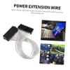 Yardenfun ATX Power Extension Cable Pin Male to Female Motherboard Power Supply Wire for Extended Reach Cases Compatible Pin Older Motherboards view 3