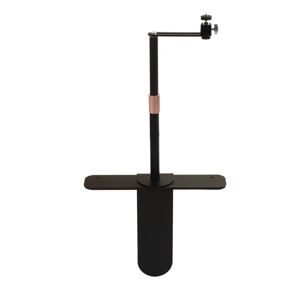 Projector Stand Bedside Sofa Stand, Projector Stand 360 Degree Rotatable Bedside Sofa Desk Wall Projector Stand for Home Office (Black)