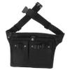 WOONEKY Professional Barber Shears Scissors Holder Stylist Waist Bag Pouch for Hairdressers Portable Tool Organizer for Barbers and Salons Black Random Style view 1