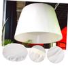Levemolo 2pcs Elastic Edge Glare Lampshade Lampshade Cover for Ceiling Table Desk Lamps Decorative for Living view 2