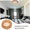 Levemolo 2pcs Elastic Edge Glare Lampshade Lampshade Cover for Ceiling Table Desk Lamps Decorative for Living view 3