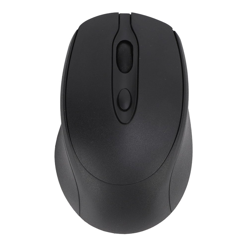 CCYLEZ Laptop Mouse, Lightweight ABS 800 1200 1600 DPI Mouse with USB Receiver for Computer (Black)