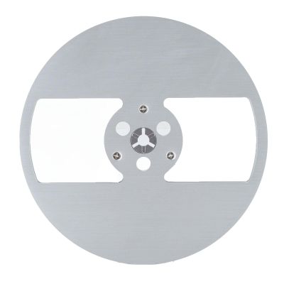 7 Inch 1/4 Empty Tape Reel, Fine Machined 7 Inch Open Spool Pickup Reel, 2 Holes, Universal, Improve Sound Quality for 1/4 Inch Tapes (fosadfig26qyv1-12)