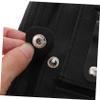 OSOLADY Professional Hairstylist Scissors Holder Waist Bag Durable and Lightweight Barber Pouch for Hair Cutting Tools Easy to Clean Random Style Black view 2