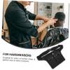 OSOLADY Professional Hairstylist Scissors Holder Waist Bag Durable and Lightweight Barber Pouch for Hair Cutting Tools Easy to Clean Random Style Black view 4
