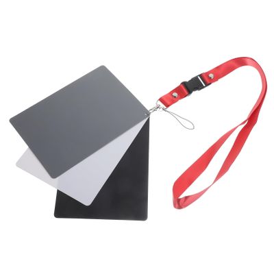 CONGARTENO Photography Essential Checker Balance Card Photography Film Checker Neck Strap Versatile for DSLR