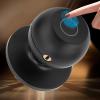 Smart Door Knob Fingerprint Smart Lock with Tuya App Control for Bedroom Office Hotel, Smart Lock for Bedroom Door,Emergency Charging, Unlock Features, Secure Lock Design (Black) view 2