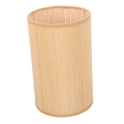QUMIIRITY Natural Woven Bamboo Lampshade Lamp Shade Replacement Ceiling Light Cover Suitable for Home Hotel