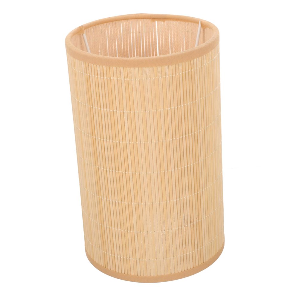 QUMIIRITY Natural Woven Bamboo Lampshade Lamp Shade Replacement Ceiling Light Cover Suitable for Home Hotel