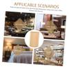 QUMIIRITY Natural Woven Bamboo Lampshade Lamp Shade Replacement Ceiling Light Cover Suitable for Home Hotel view 3