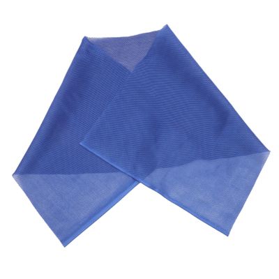 QUMIIRITY Breathable Speaker Cloth Mesh Fabric for Home Stereo Durable Protective Grill Cover for Vintage Speakers Easy to Clean Lightweight Decorative Design Blue